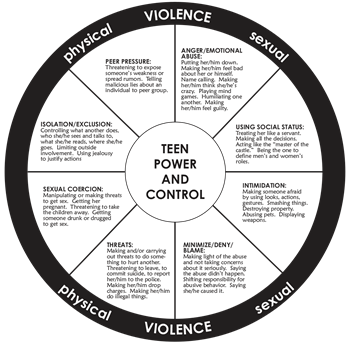 Teen power and control wheel image graph