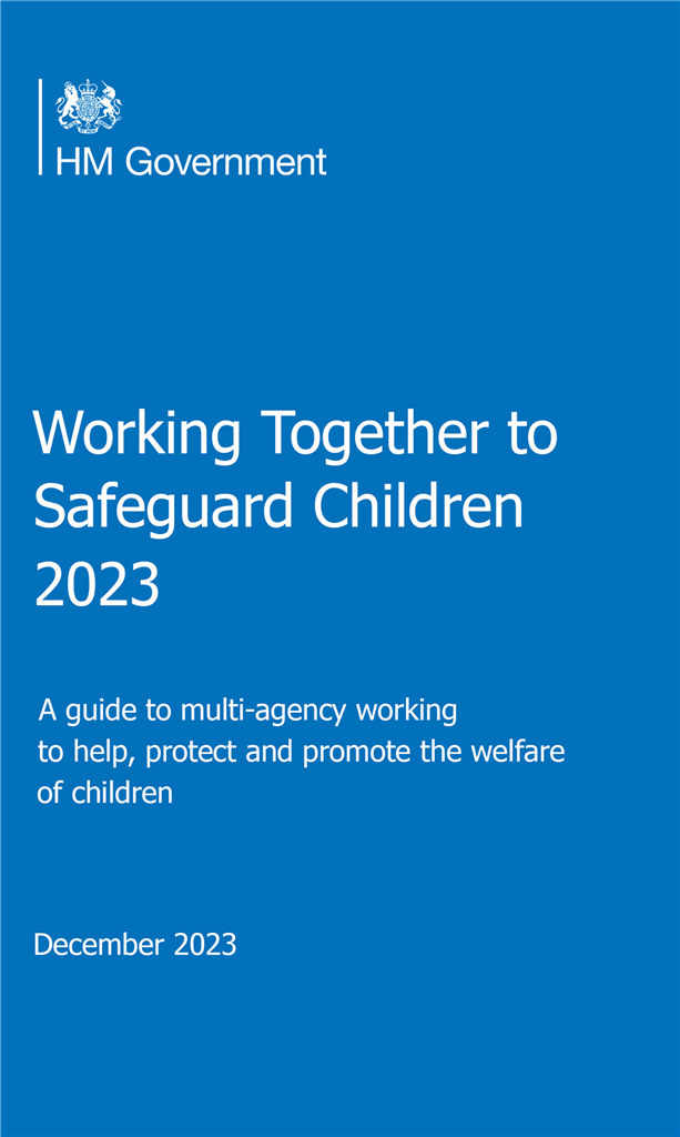 Working together to safeguard children 2023 cover image