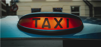Taxi sign